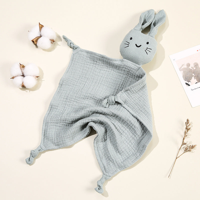 Muslin comforter bunny doll
