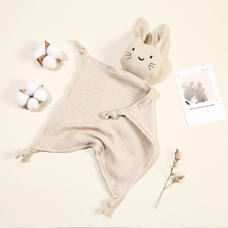 Muslin comforter bunny doll