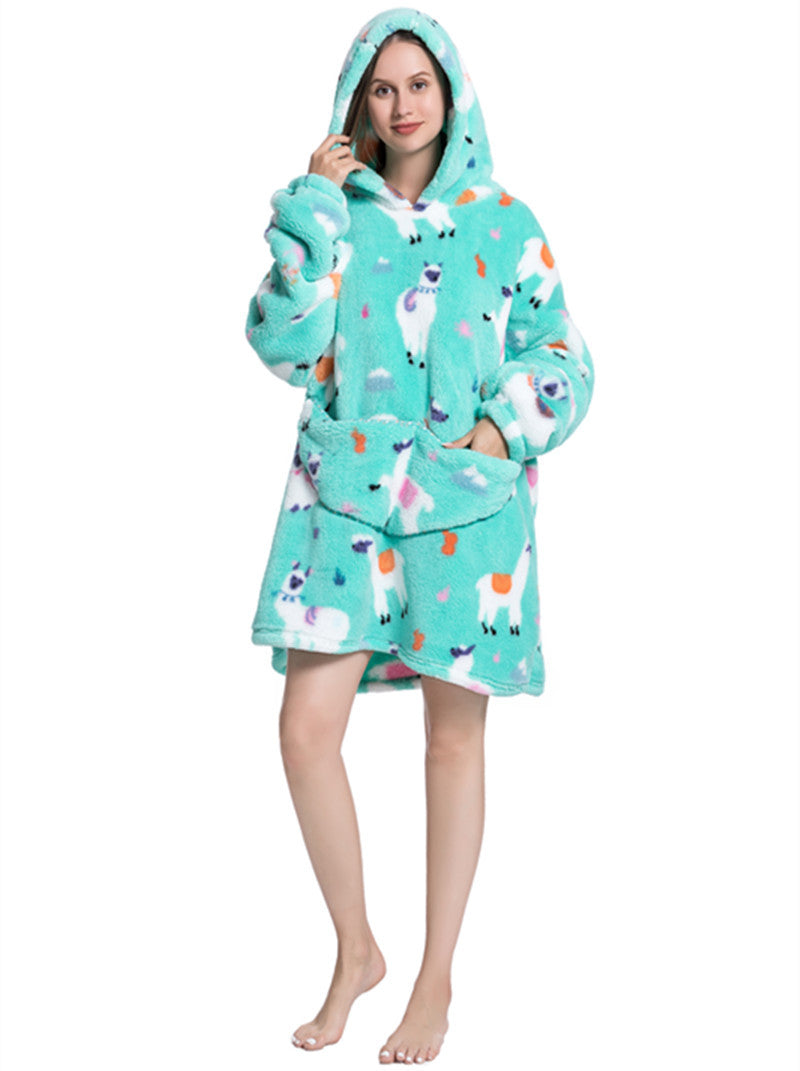 Fluffy hoodie