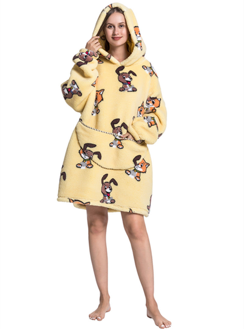 Fluffy hoodie
