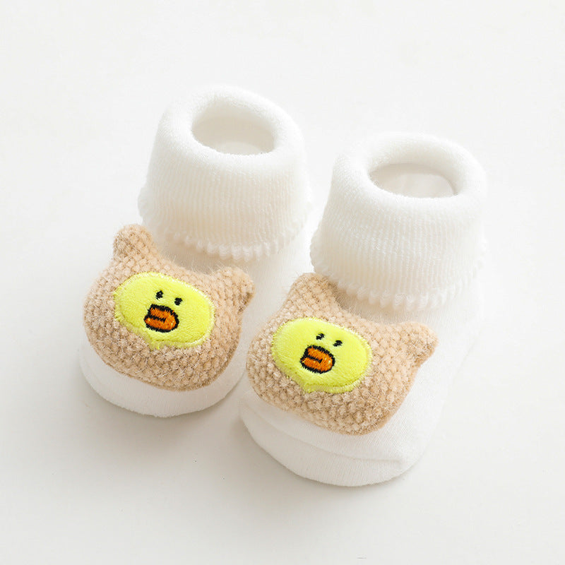 Socken mit Plüsch-Applikation