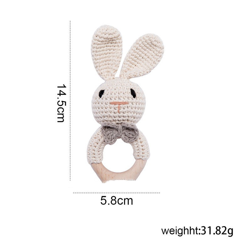 Baby-Rassel mit süssen Tiermotiven