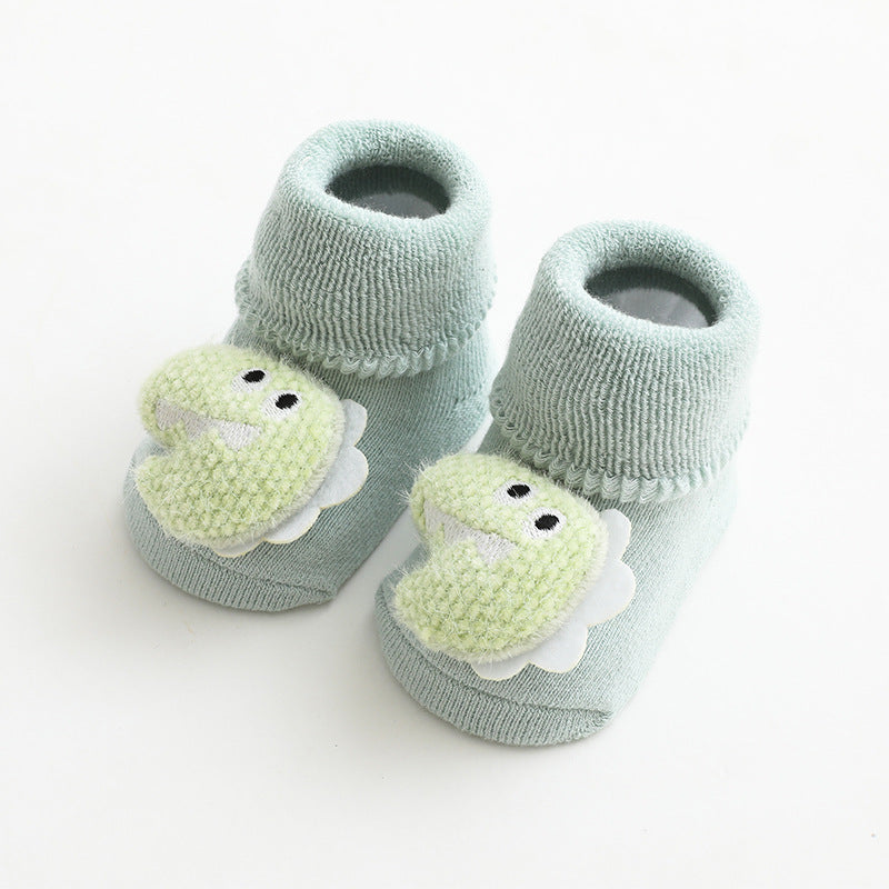 Socken mit Plüsch-Applikation