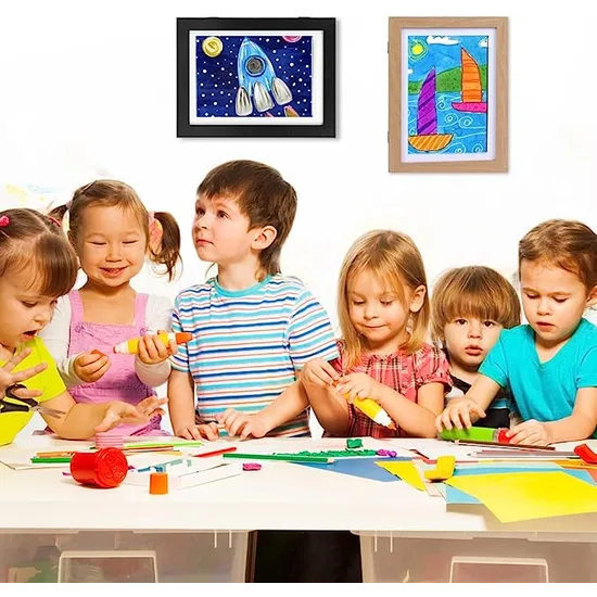 Bilderrahmen für Kinderzeichnungen