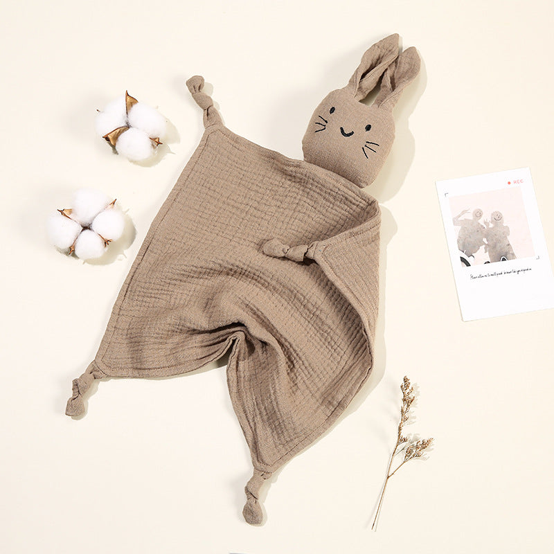 Muslin comforter bunny doll