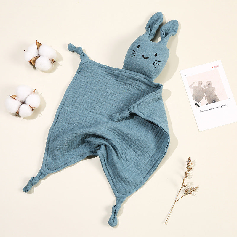 Muslin comforter bunny doll
