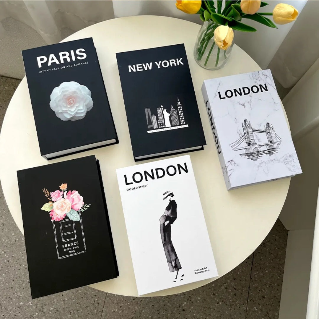 Decoration and storage books