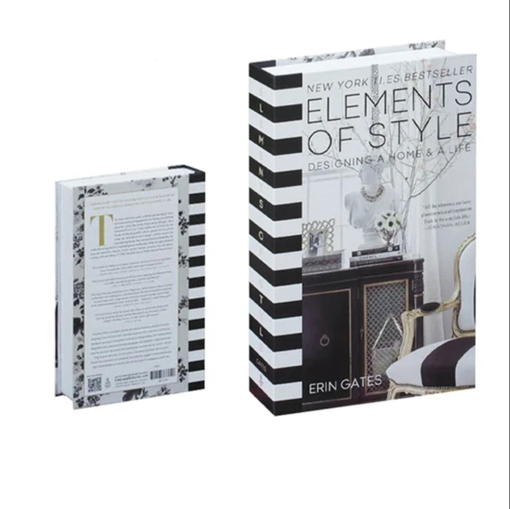 Decoration and storage books
