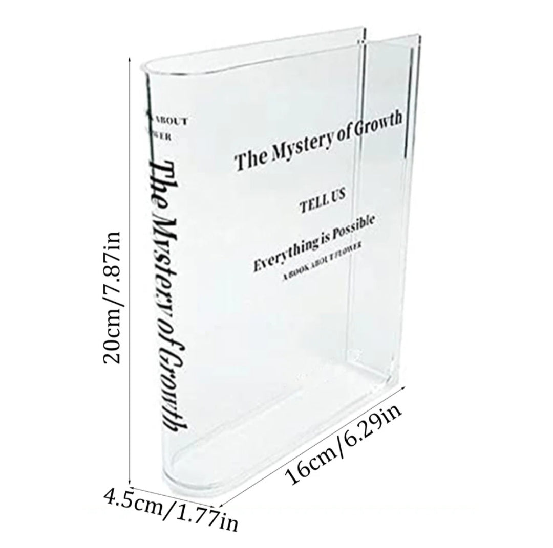 Acryl Büchervase
