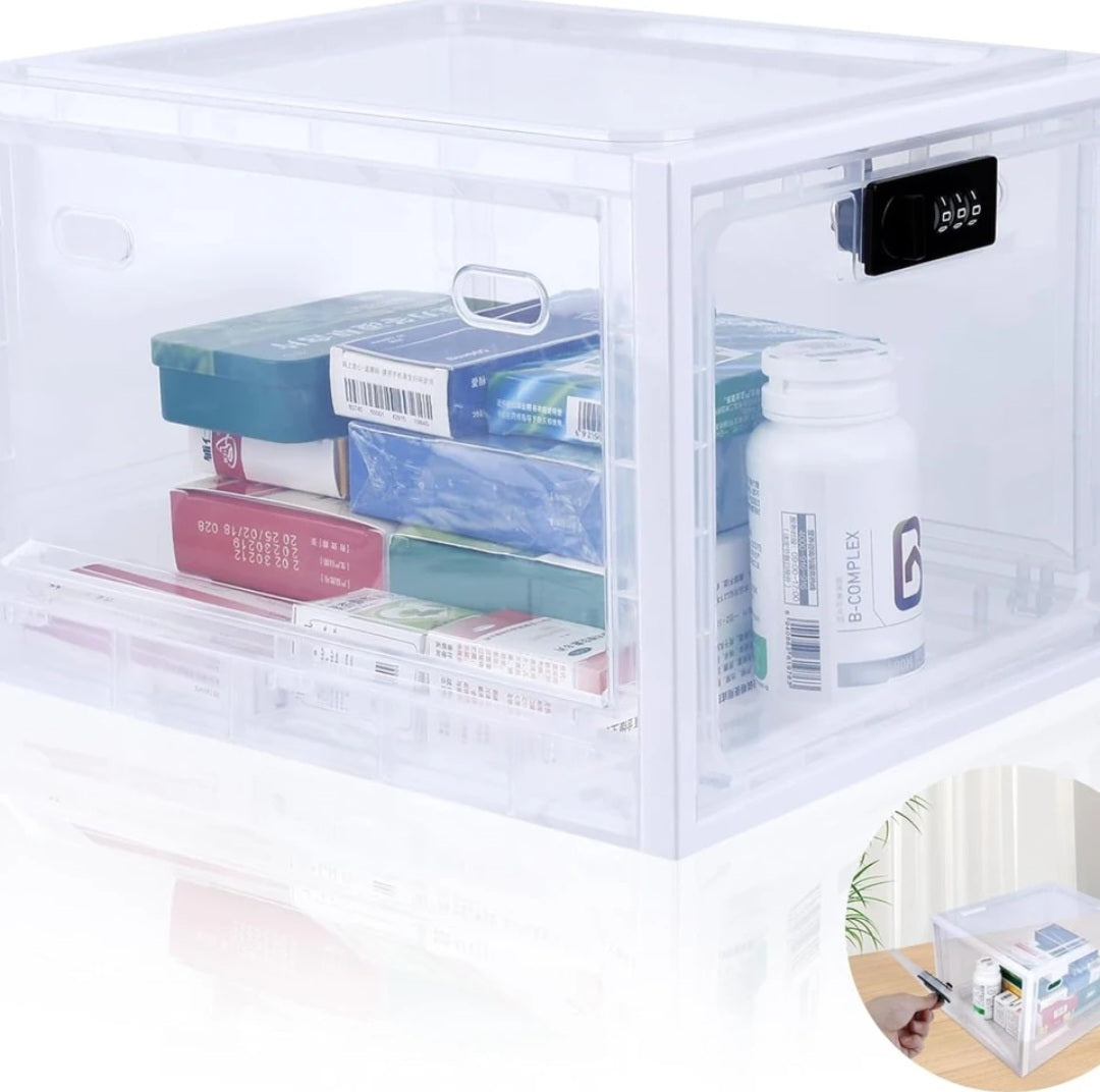 Abschließbare Aufbewahrungsbox