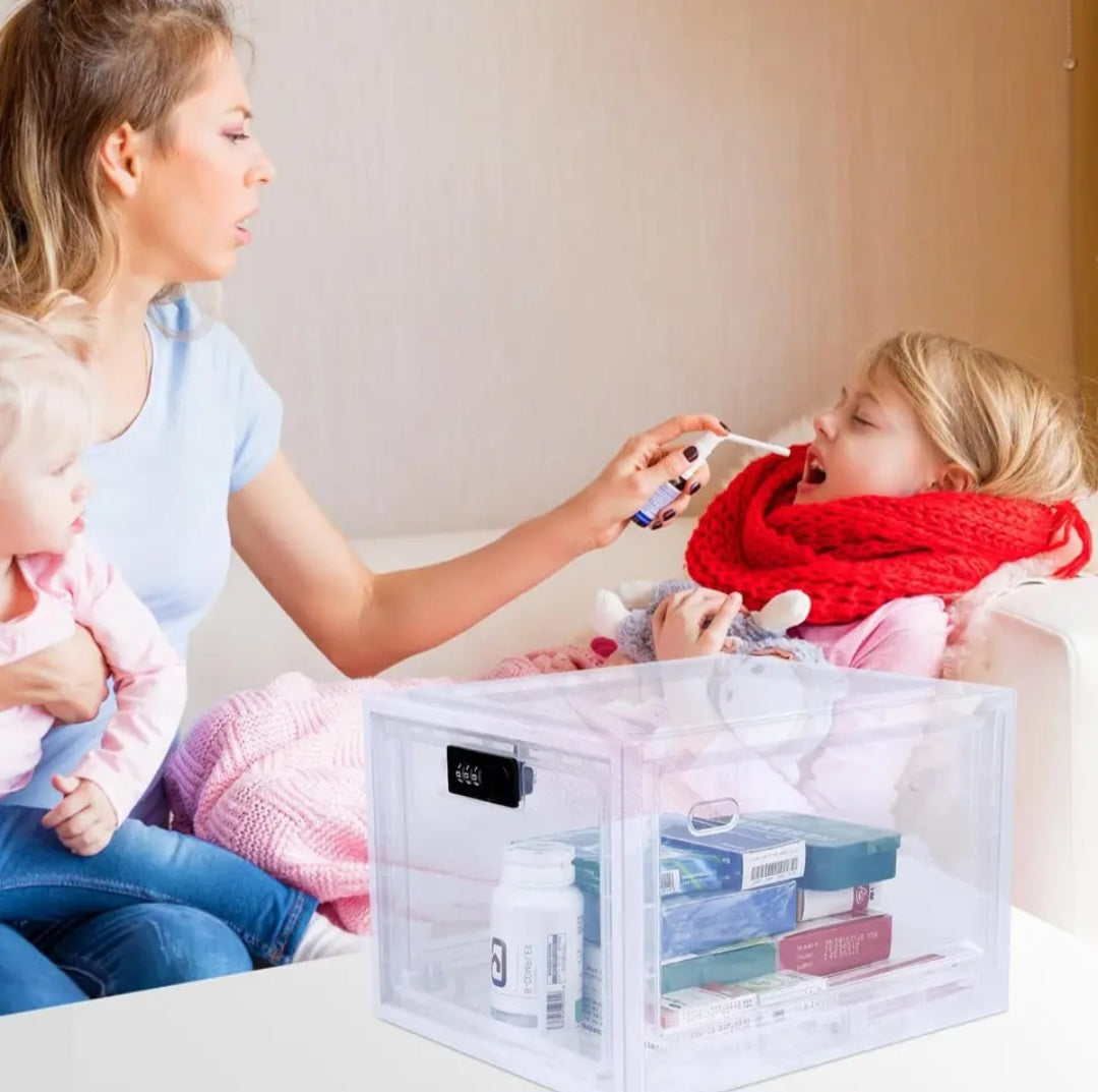 Abschließbare Aufbewahrungsbox