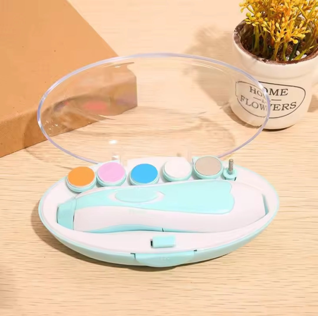 Elektrisches Baby-Nagelset mit LED-Licht