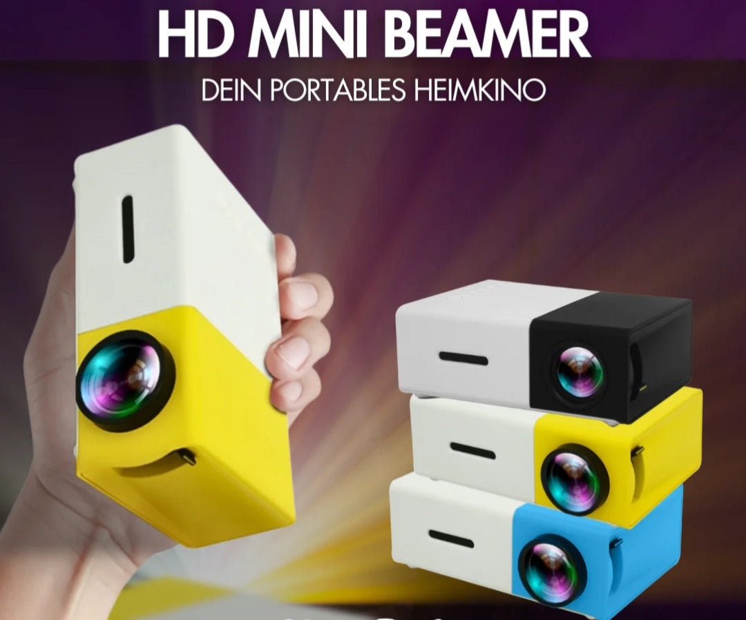 Mini Beamer - Das echte Kinoerlebnis