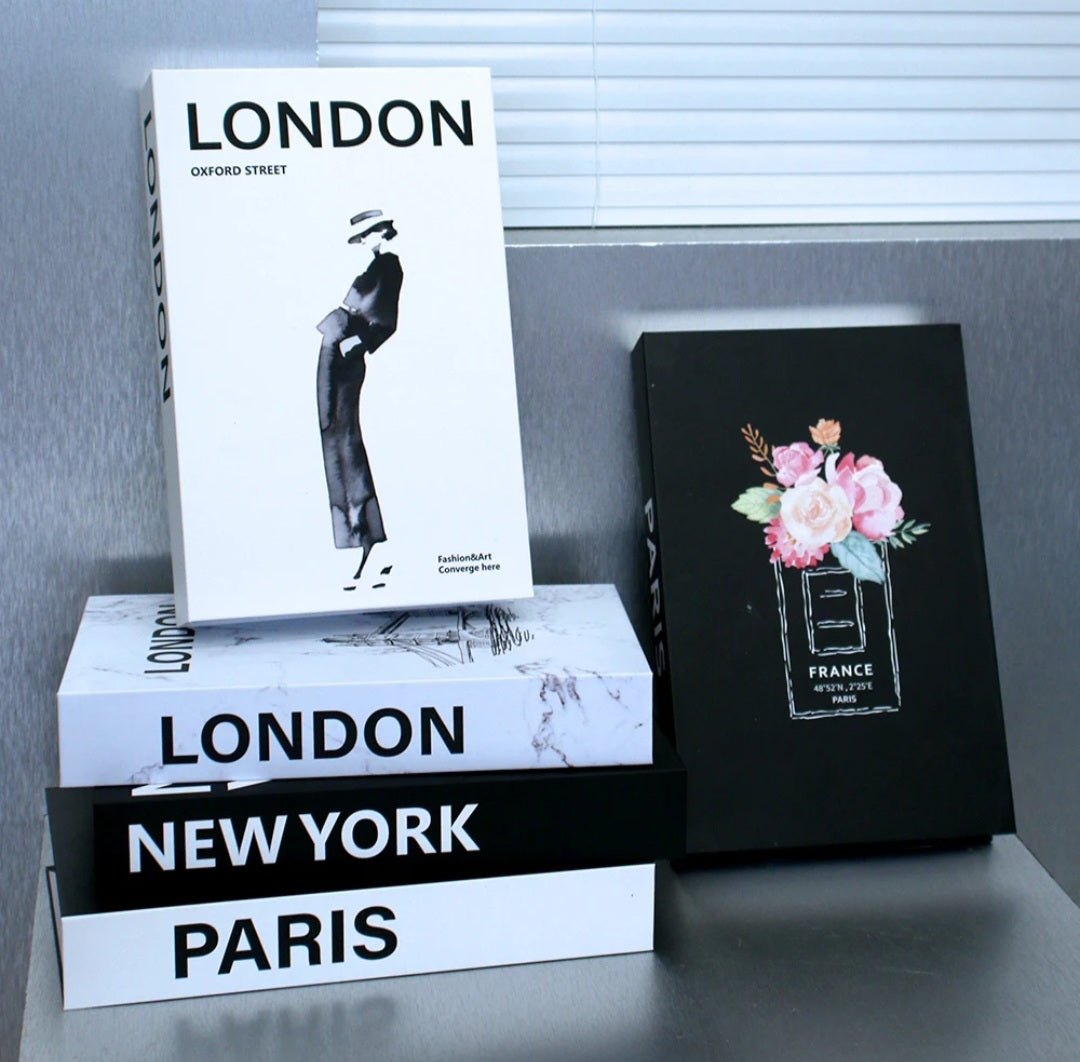 Decoration and storage books