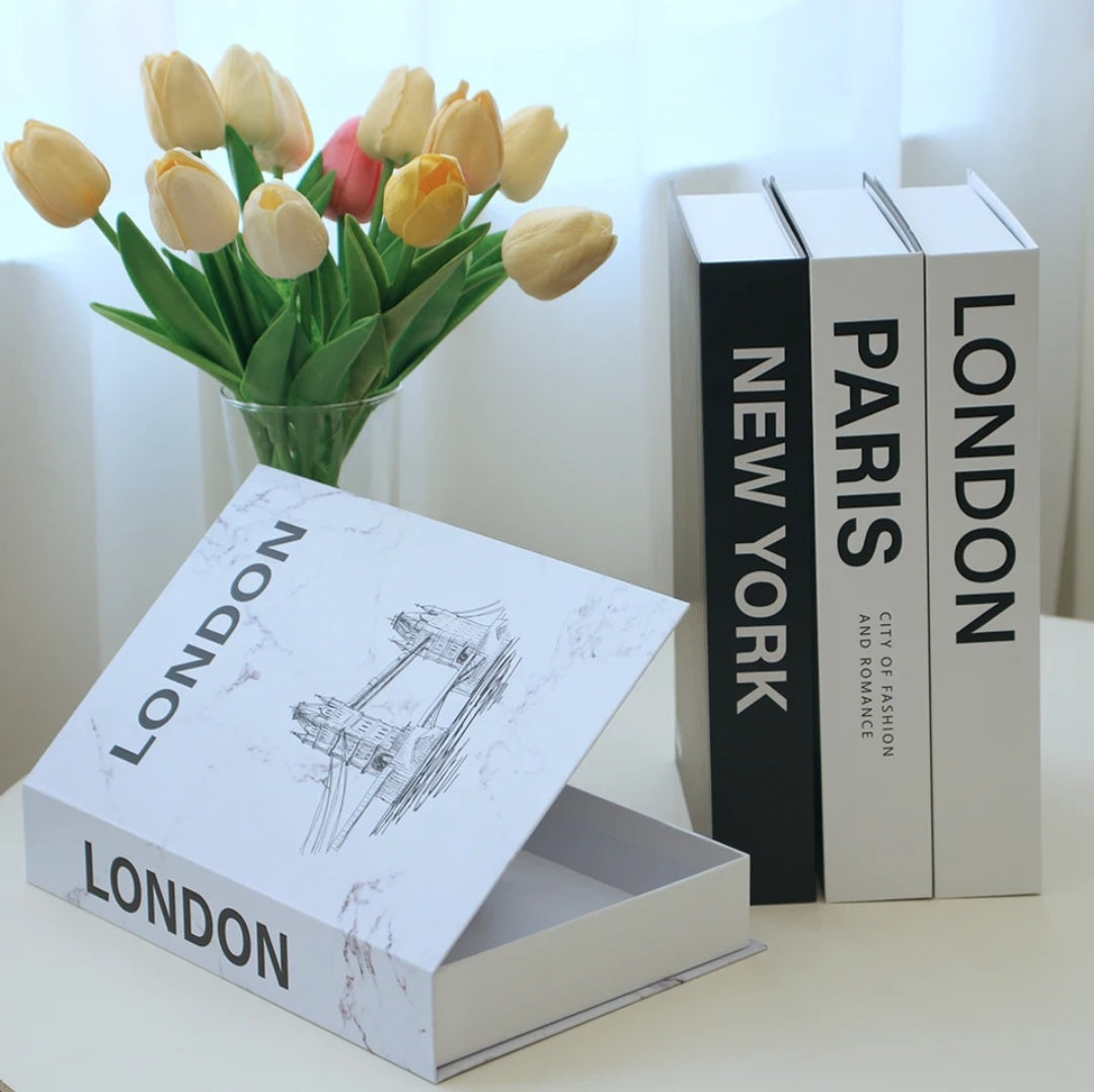 Decoration and storage books