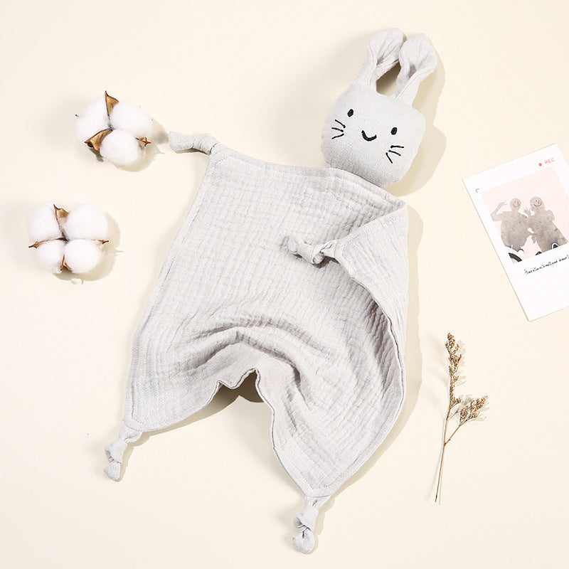 Muslin comforter bunny doll