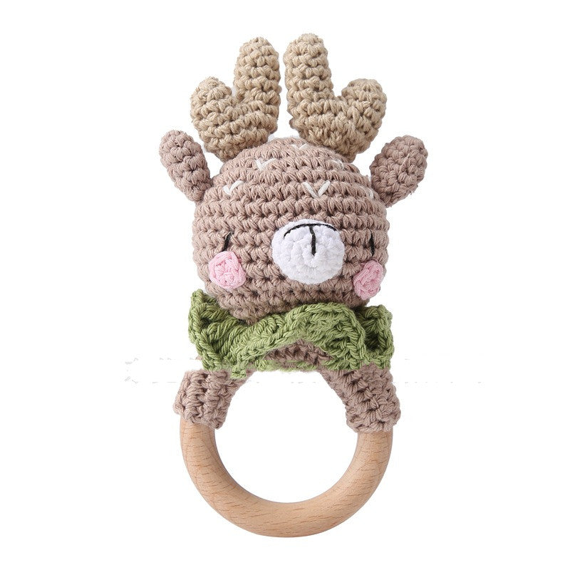 Baby-Rassel mit süssen Tiermotiven