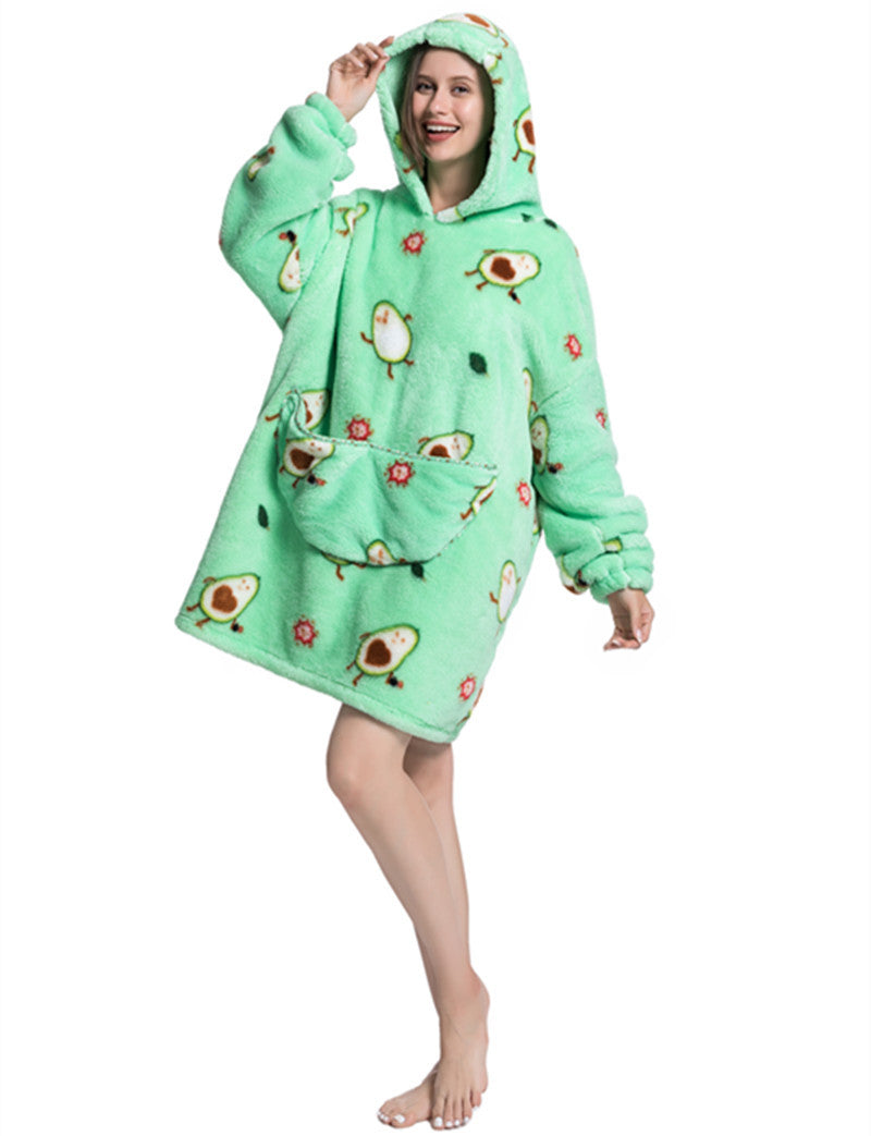 Fluffy hoodie