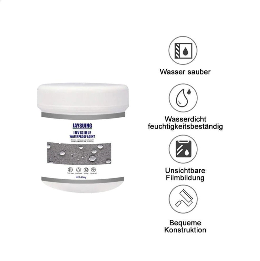 Transparenter & wasserdichter Kleber