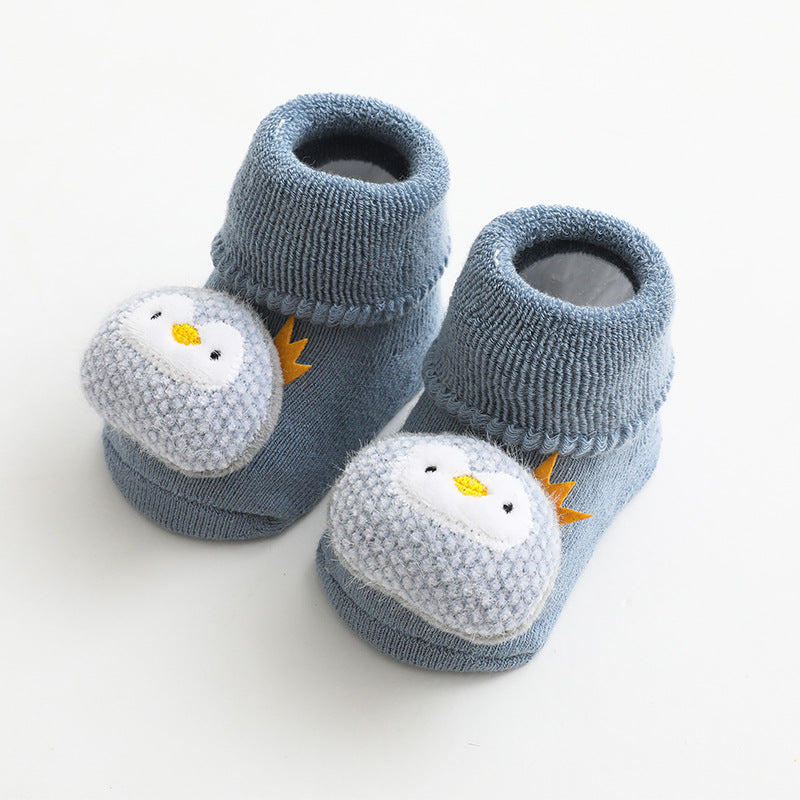 Socken mit Plüsch-Applikation