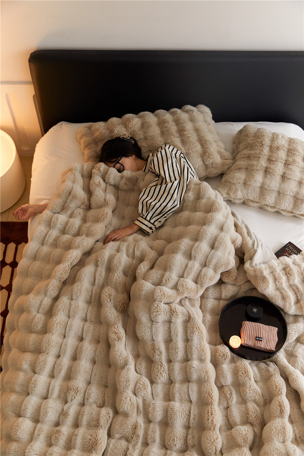 Luxuriöse Kuscheldecke