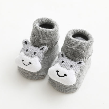 Socken mit Plüsch-Applikation