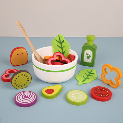 Gemüsesalat - Spielzeugset