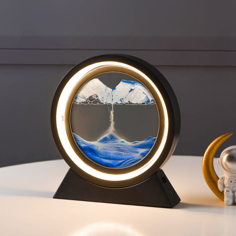 Leuchtendes 3D-Sandbild