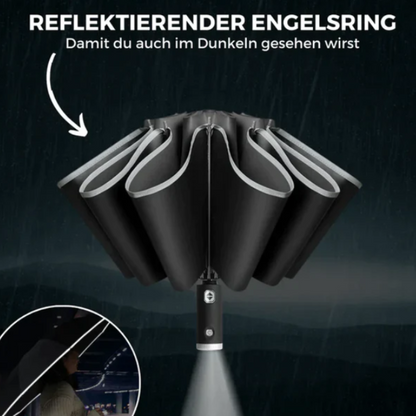 Automatischer Umkehrschirm mit Reflektoren