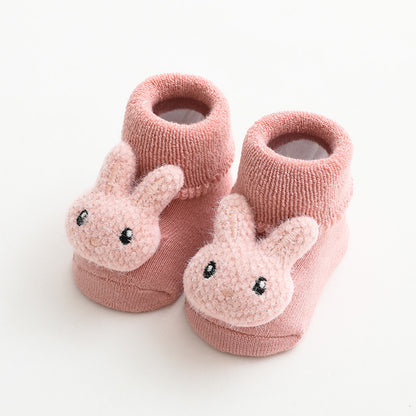 Socken mit Plüsch-Applikation