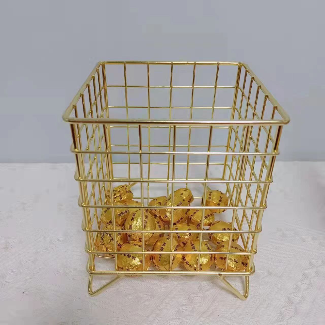 Aufbewahrungskorb aus Edelstahl