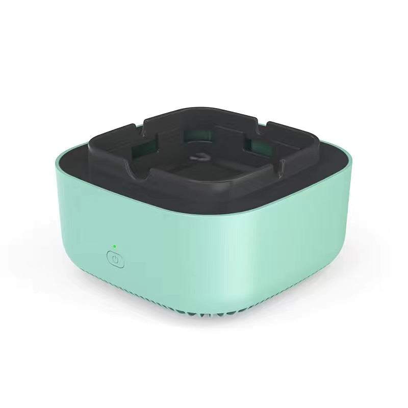 Smoke removing ashtray