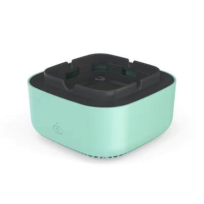 Smoke removing ashtray