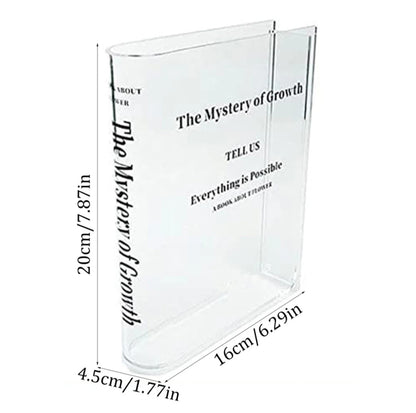 Acryl Büchervase