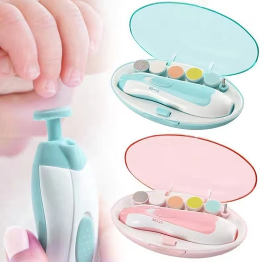 Elektrisches Baby-Nagelset mit LED-Licht