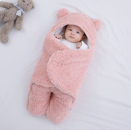 Baby Bären-Wickeldecke