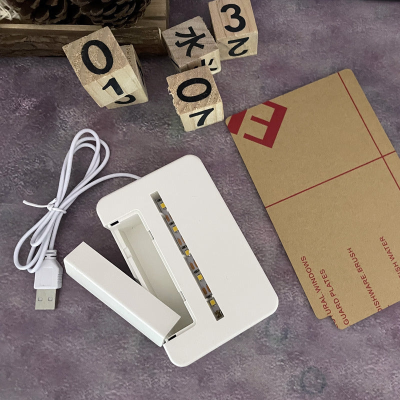 Beschriftbares LED-Nachrichtenboard