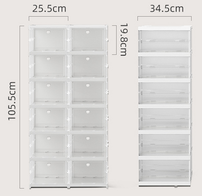Stapelbarer Schuh-Organizer