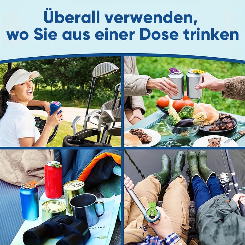 Einfacher Dosen-Öffner und Getränkeschutz