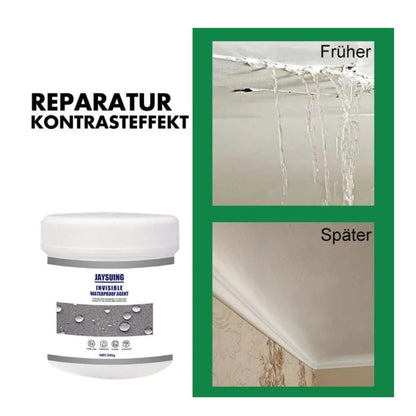 Transparenter & wasserdichter Kleber