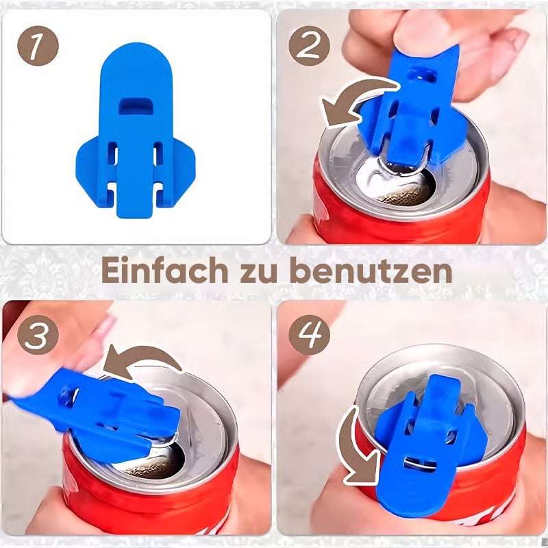 Einfacher Dosen-Öffner und Getränkeschutz