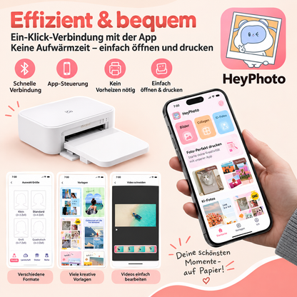 HPRT CP4100 – Mobiler Fotodrucker mit AR-Video-Funktion
