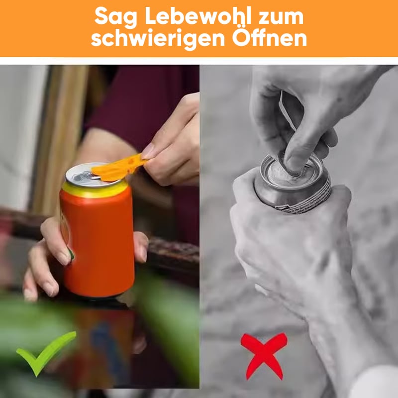 Einfacher Dosen-Öffner und Getränkeschutz