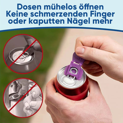 Einfacher Dosen-Öffner und Getränkeschutz
