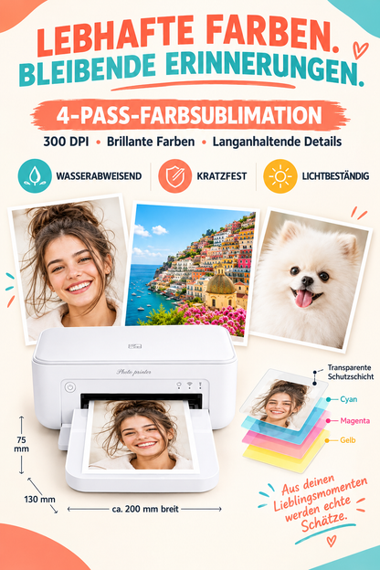 HPRT CP4100 – Mobiler Fotodrucker mit AR-Video-Funktion